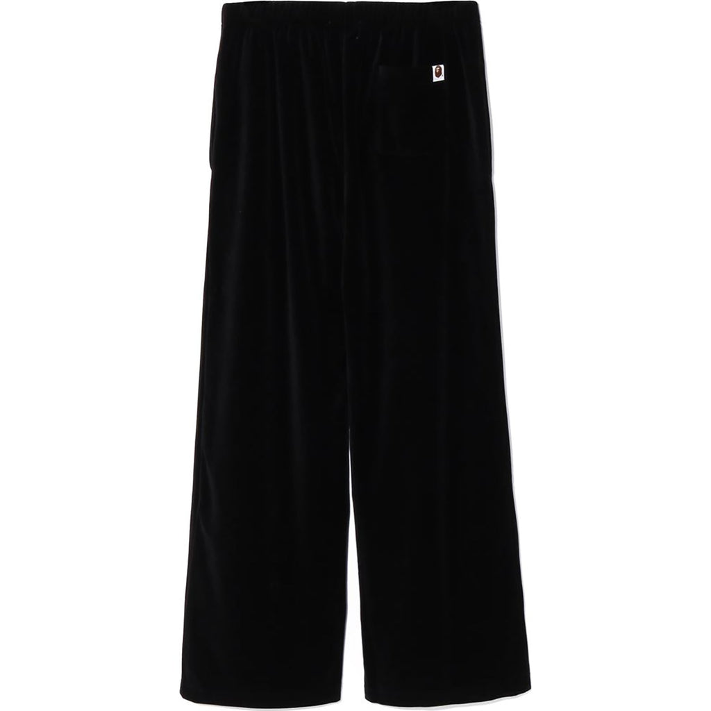 Оригінальна Crystal Stone Ape Head Velour Wide Pants Ladies A bathing ape – вид ззаду