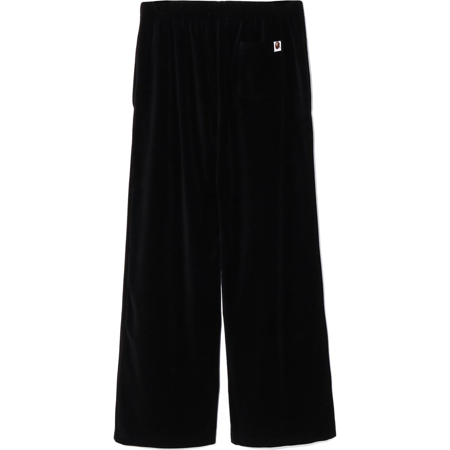 Оригінальна Crystal Stone Ape Head Velour Wide Pants Ladies A bathing ape – вид ззаду
