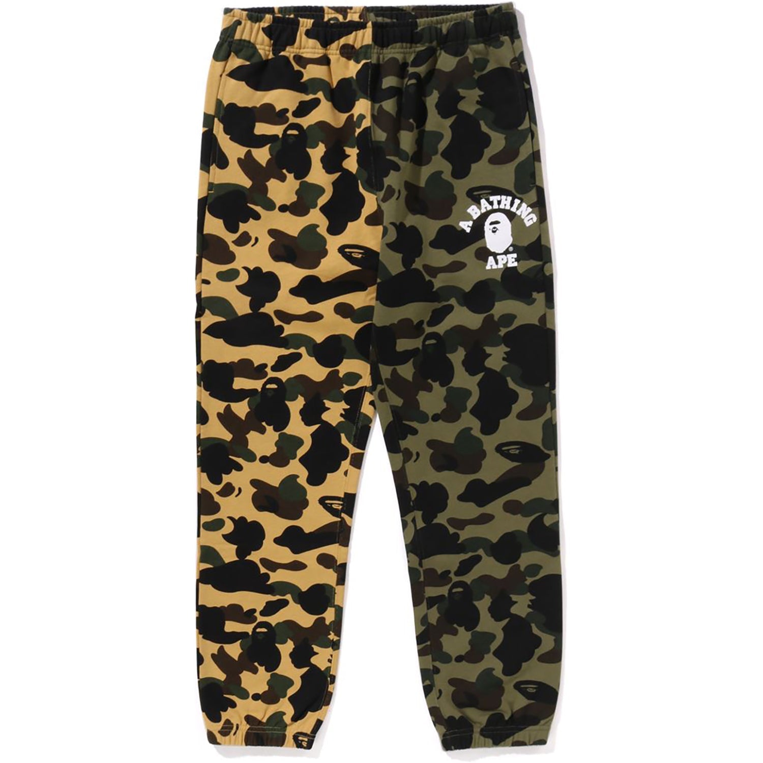 Оригінальна 1st Camo Separate Regular Fit Sweat Pants Mens A bathing ape – боковий вид