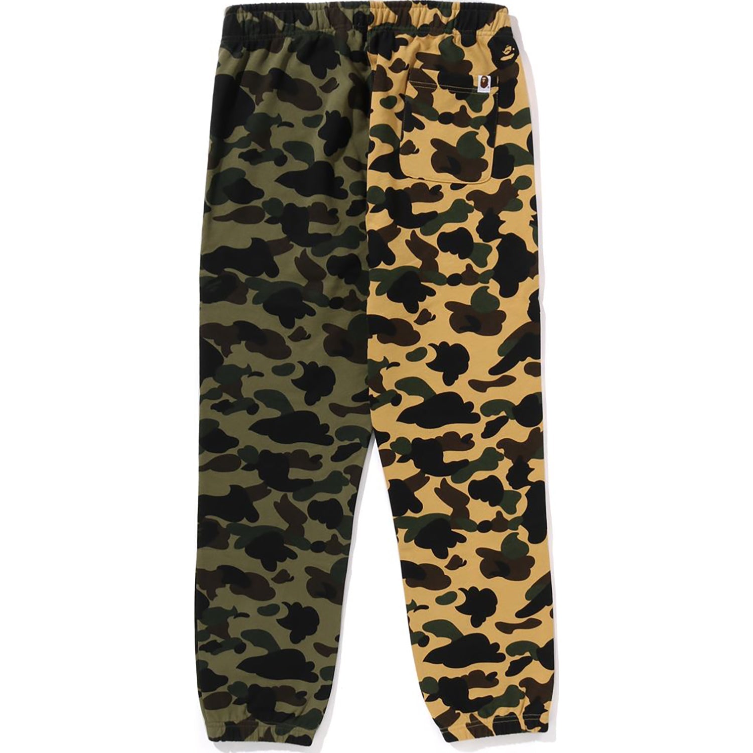 Оригінальна 1st Camo Separate Regular Fit Sweat Pants Mens A bathing ape – вид ззаду