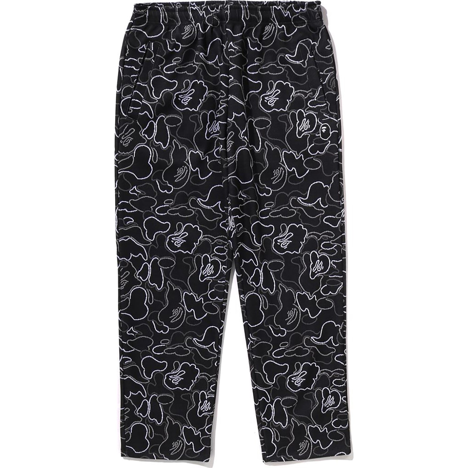 Neon Camo Relaxed Fit Track Pants Mens A bathing ape – Гарантія оригінальності – боковий вид