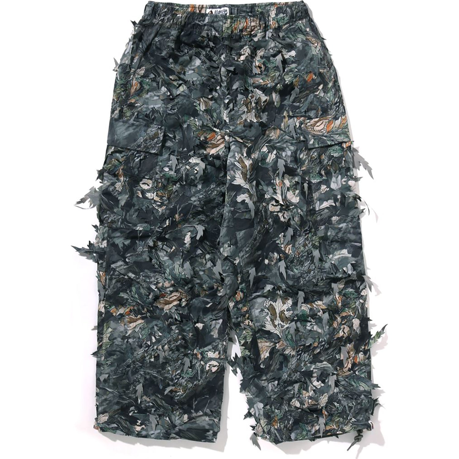 Tree Edge Camo Laser Cut Relaxed Fit Military Pants Mens A bathing ape оригінал – Купити в Україні – боковий вид