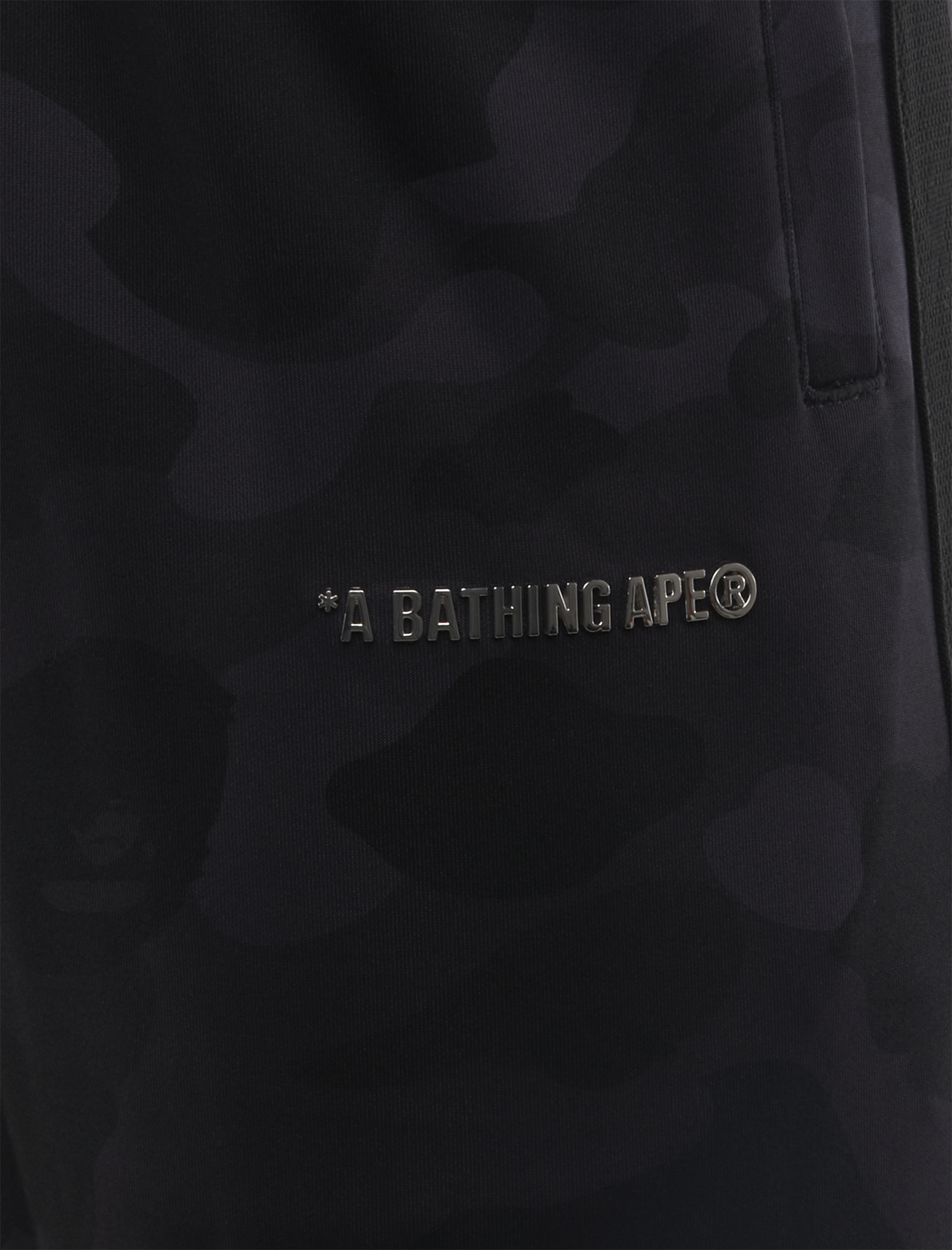 Color Camo Metal Logo Relaxed Fit Track Sweat Pants A bathing ape оригінал – Купити в Україні – вид ззаду