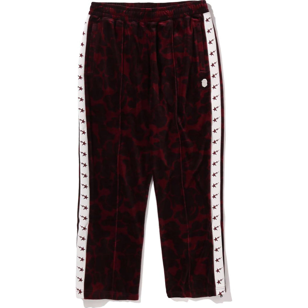 Solid Camo Velour Metal One Point Relaxed Fit Track Pants Mens A bathing ape оригінал – Купити в Україні – боковий вид