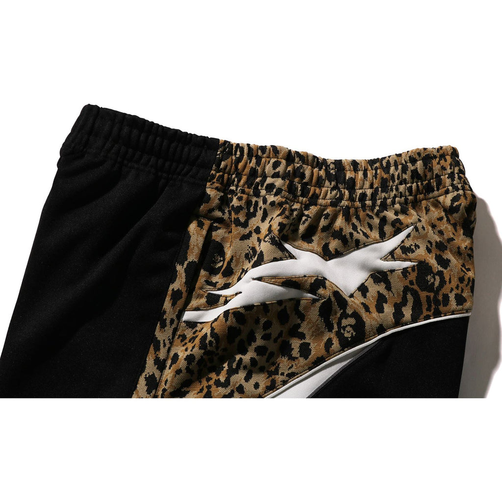 Wild Leopard Pattern Oversized Fit Track Pants Mens A bathing ape – Гарантія оригінальності – детальний вид