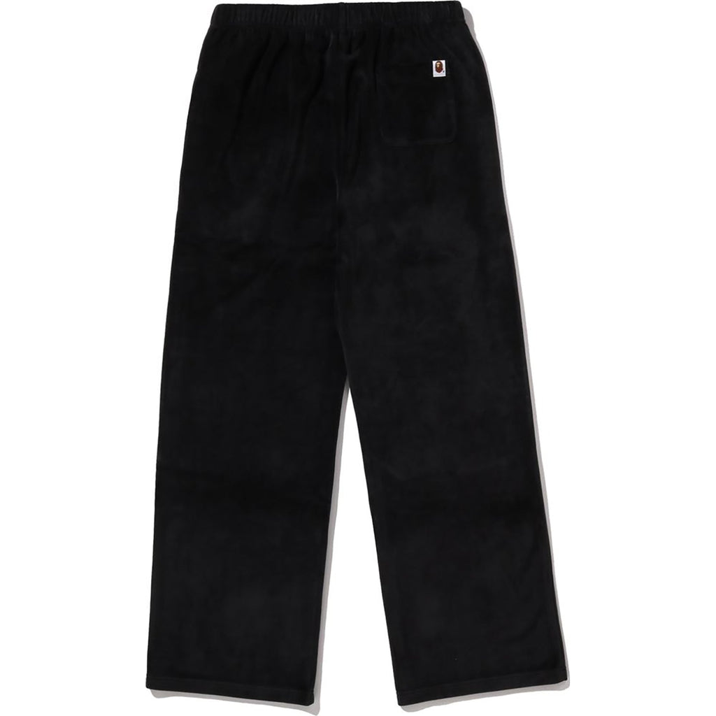 Оригінальна Crystal Stone Ape Head Velour Wide Pants Ladies A bathing ape – вид ззаду