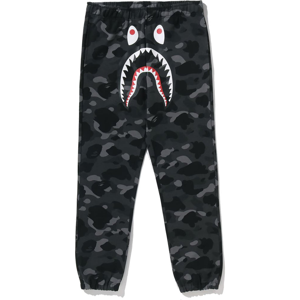 Color Camo Shark Sweat Pants Mens A bathing ape – Гарантія оригінальності – боковий вид