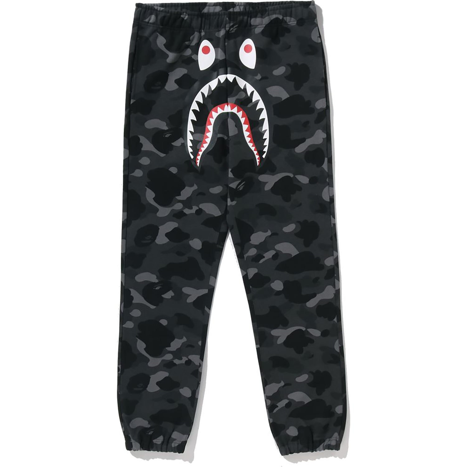 Color Camo Shark Sweat Pants Mens A bathing ape – Гарантія оригінальності – боковий вид