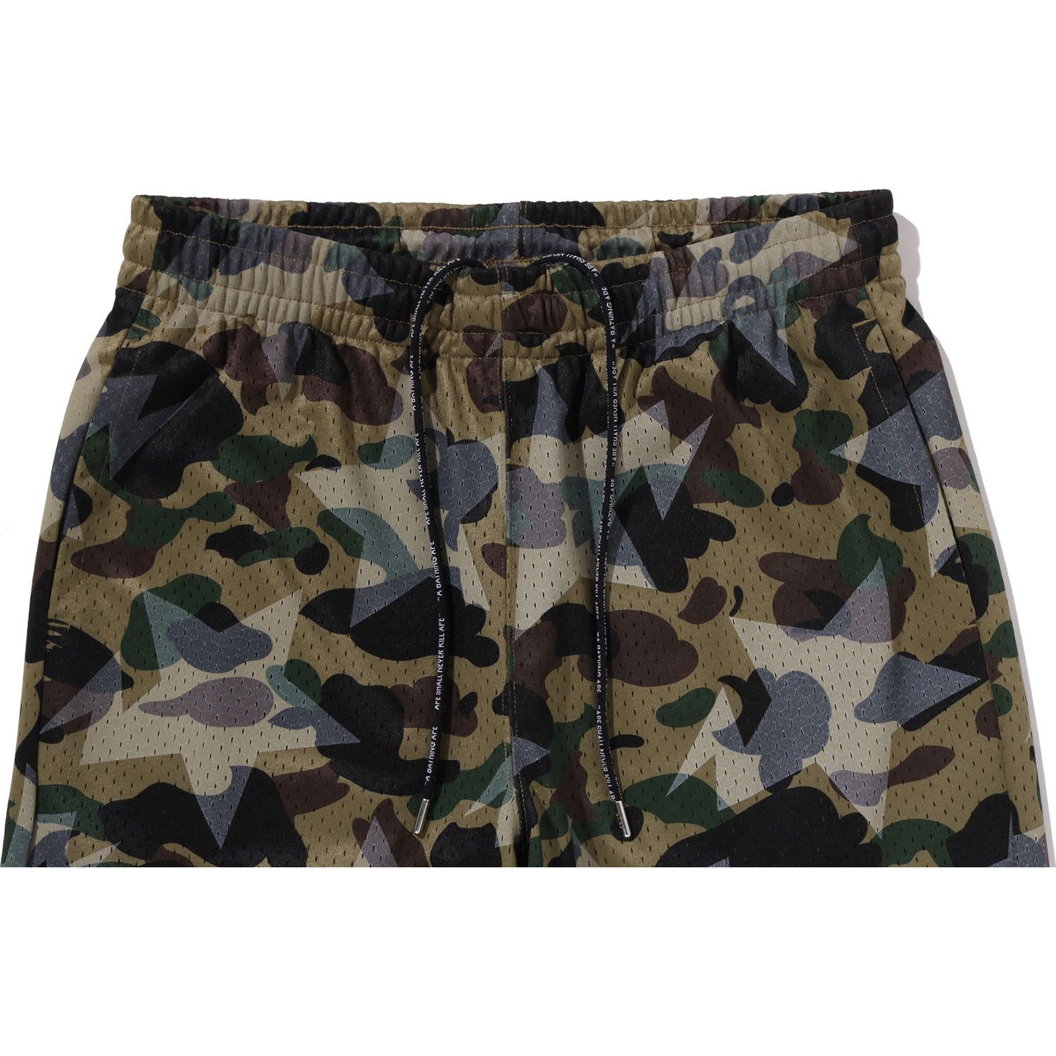 Оригінальна Sta Over Print 1st Camo Sta Mesh Sweatpants Mens A bathing ape – детальний вид