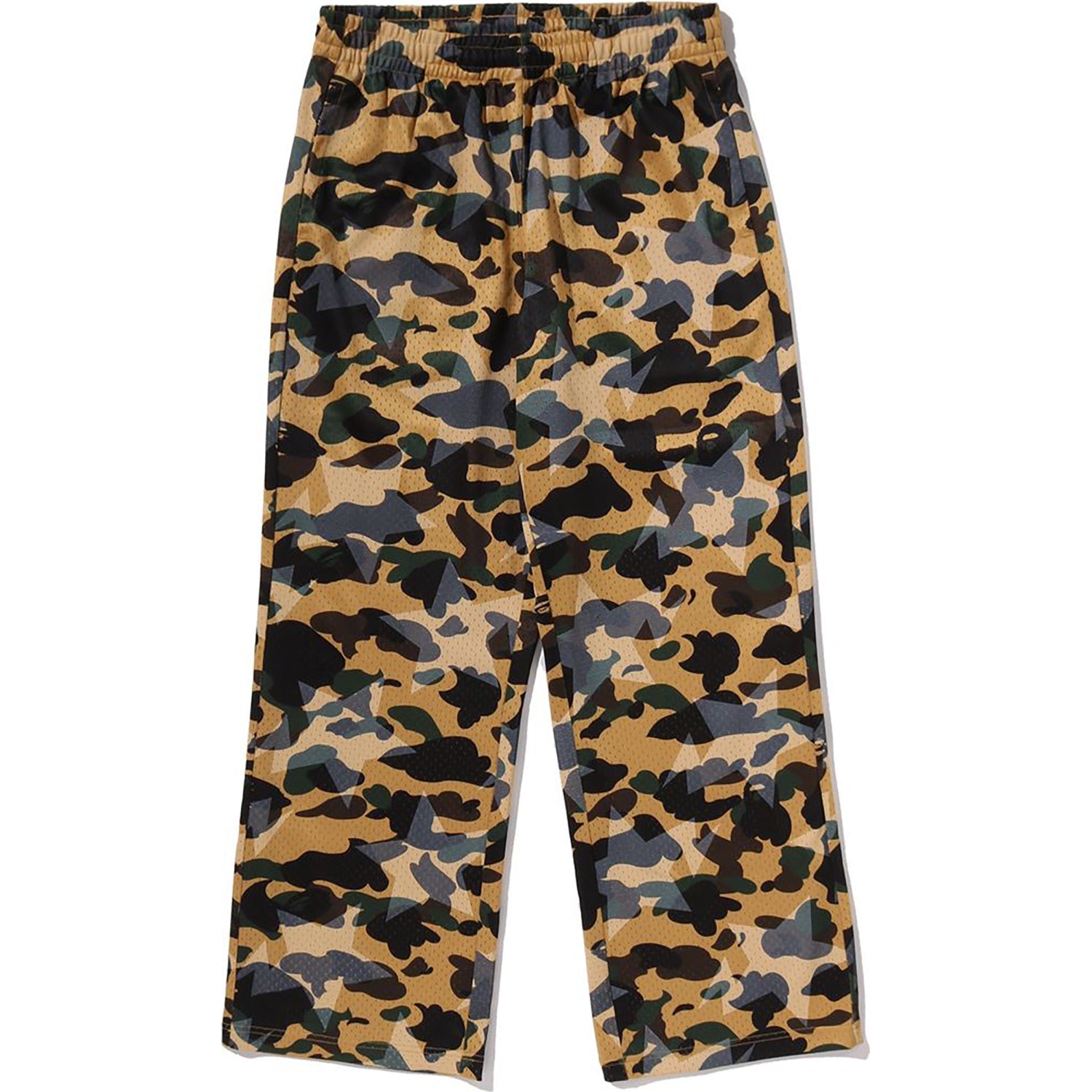 Оригінальна Sta Over Print 1st Camo Sta Mesh Sweatpants Mens A bathing ape – збільшений вид