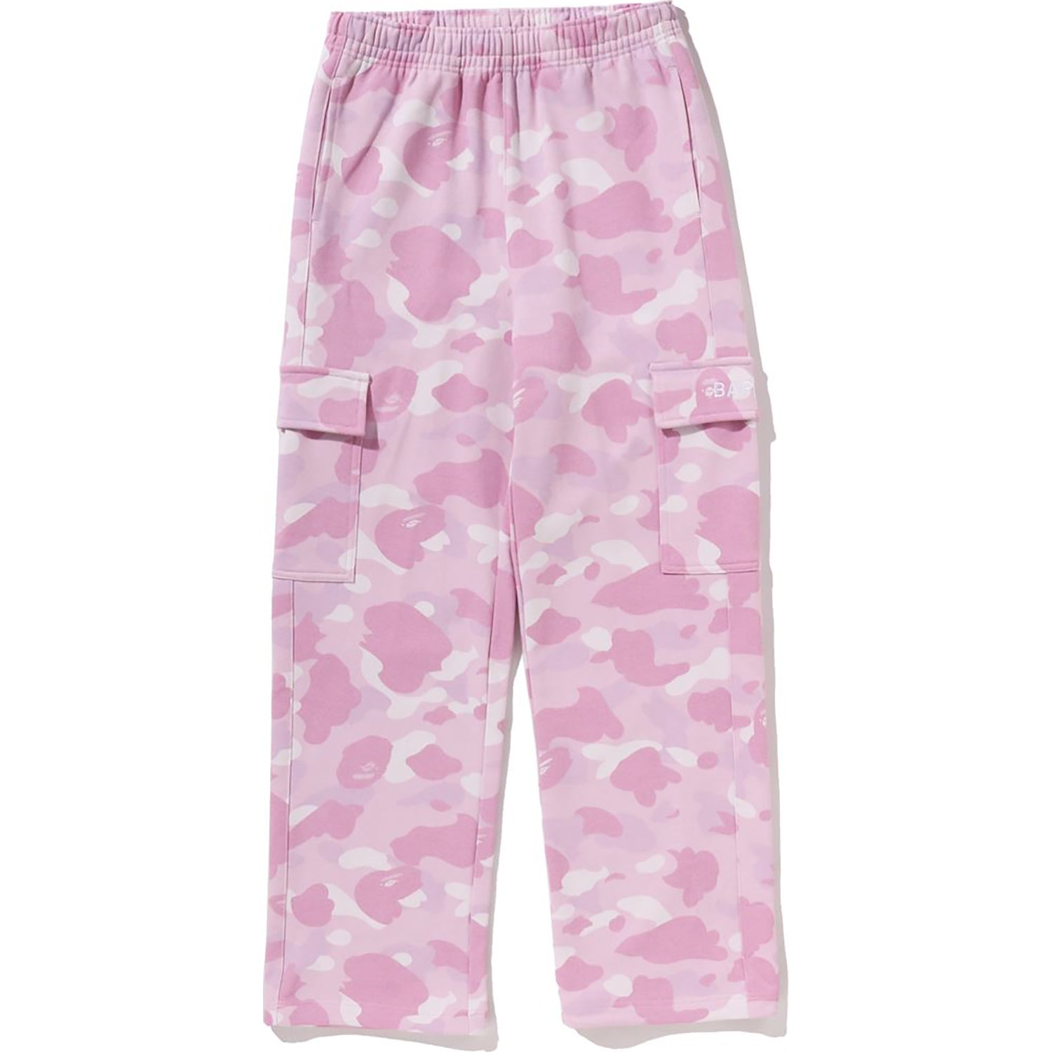Оригінальна Color Camo Straight Sweat Pants Ladies A bathing ape – боковий вид