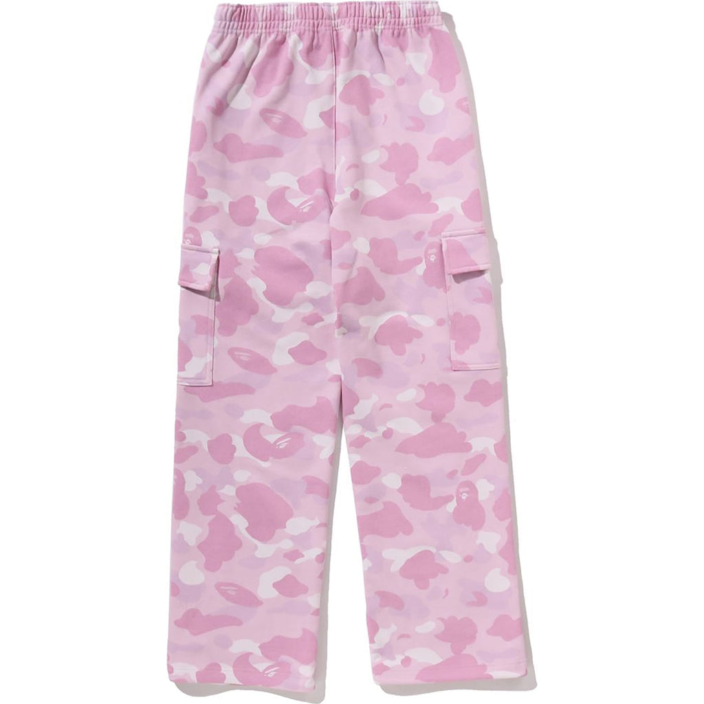 Оригінальна Color Camo Straight Sweat Pants Ladies A bathing ape – вид ззаду