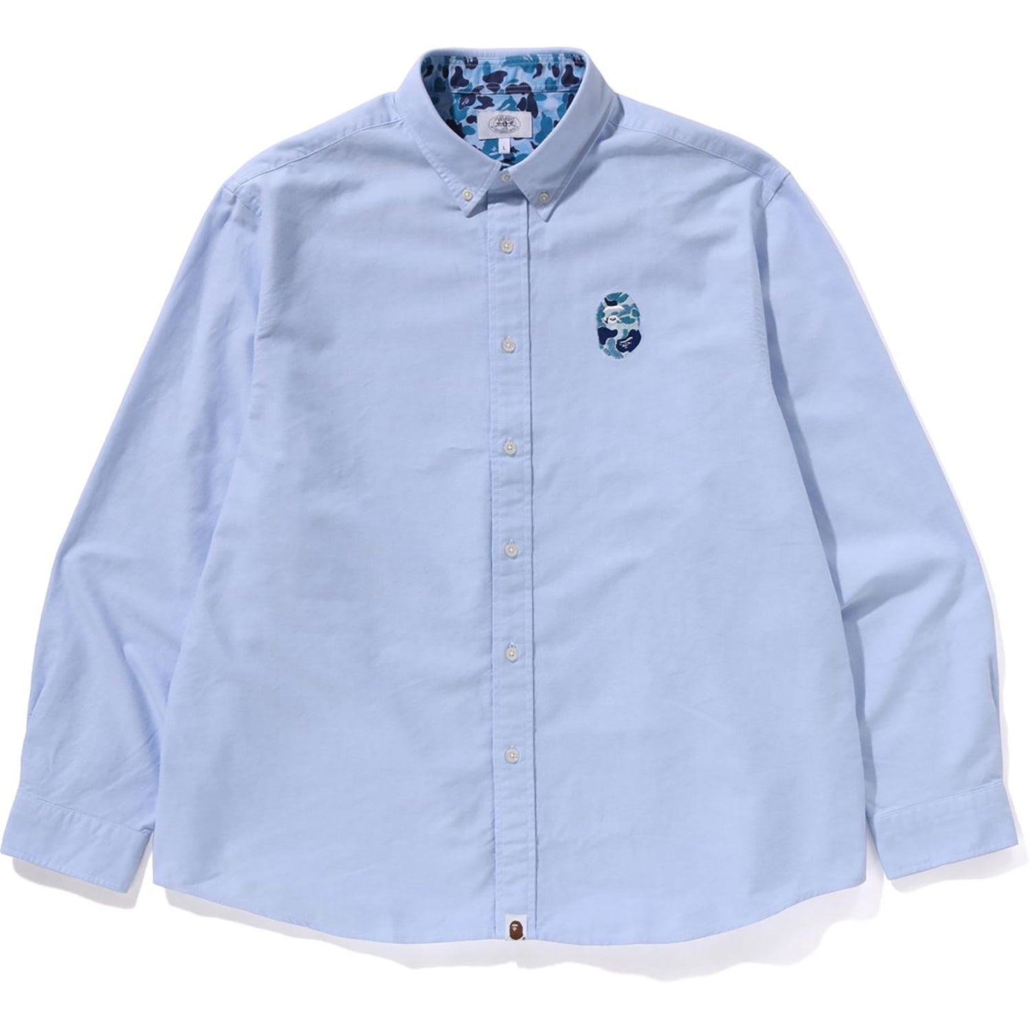 Оригінальна Abc Camo One Point Relaxed Fit Shirt Mens A bathing ape – боковий вид