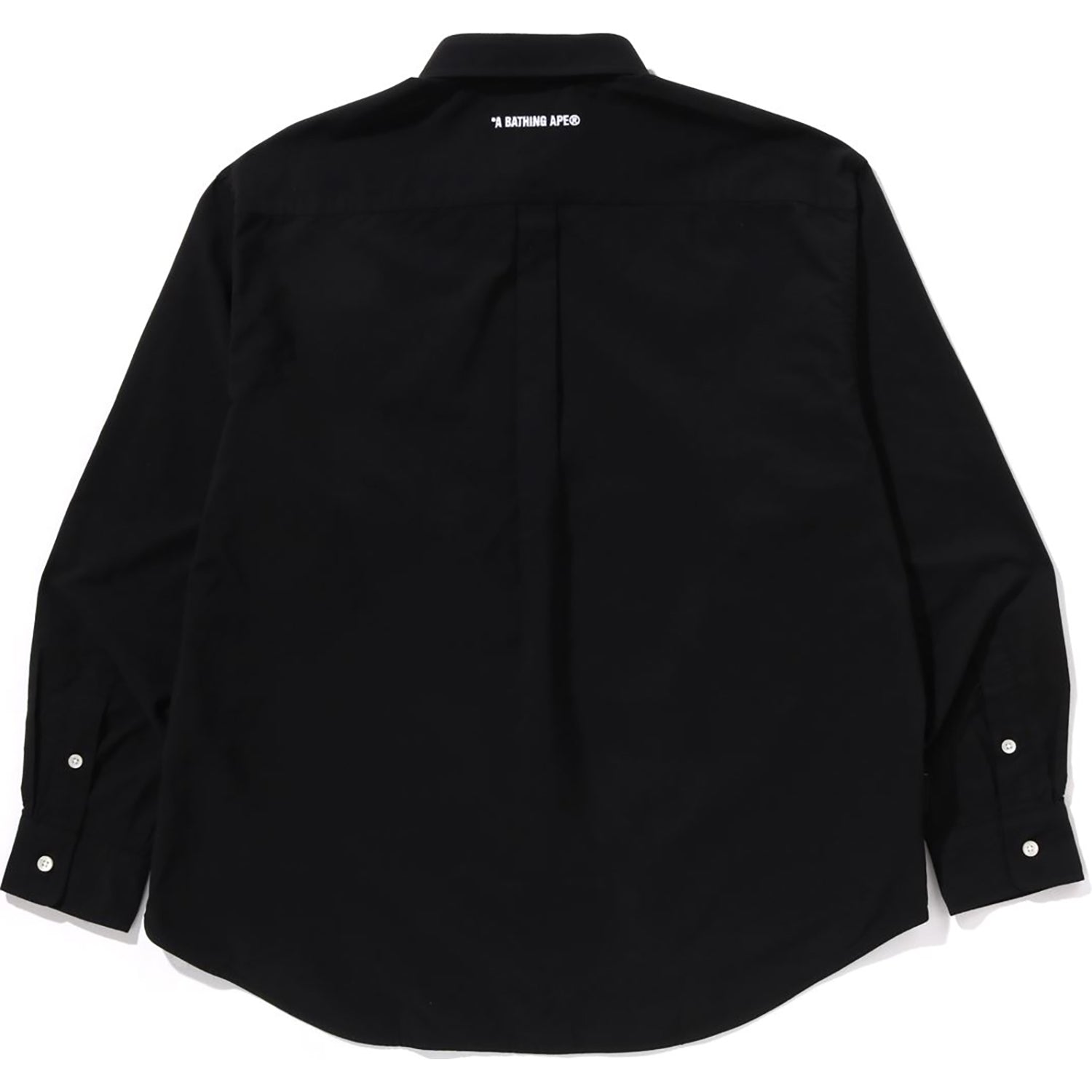 One Point Oxford Ls Shirt Mens A bathing ape – Гарантія оригінальності – вид ззаду