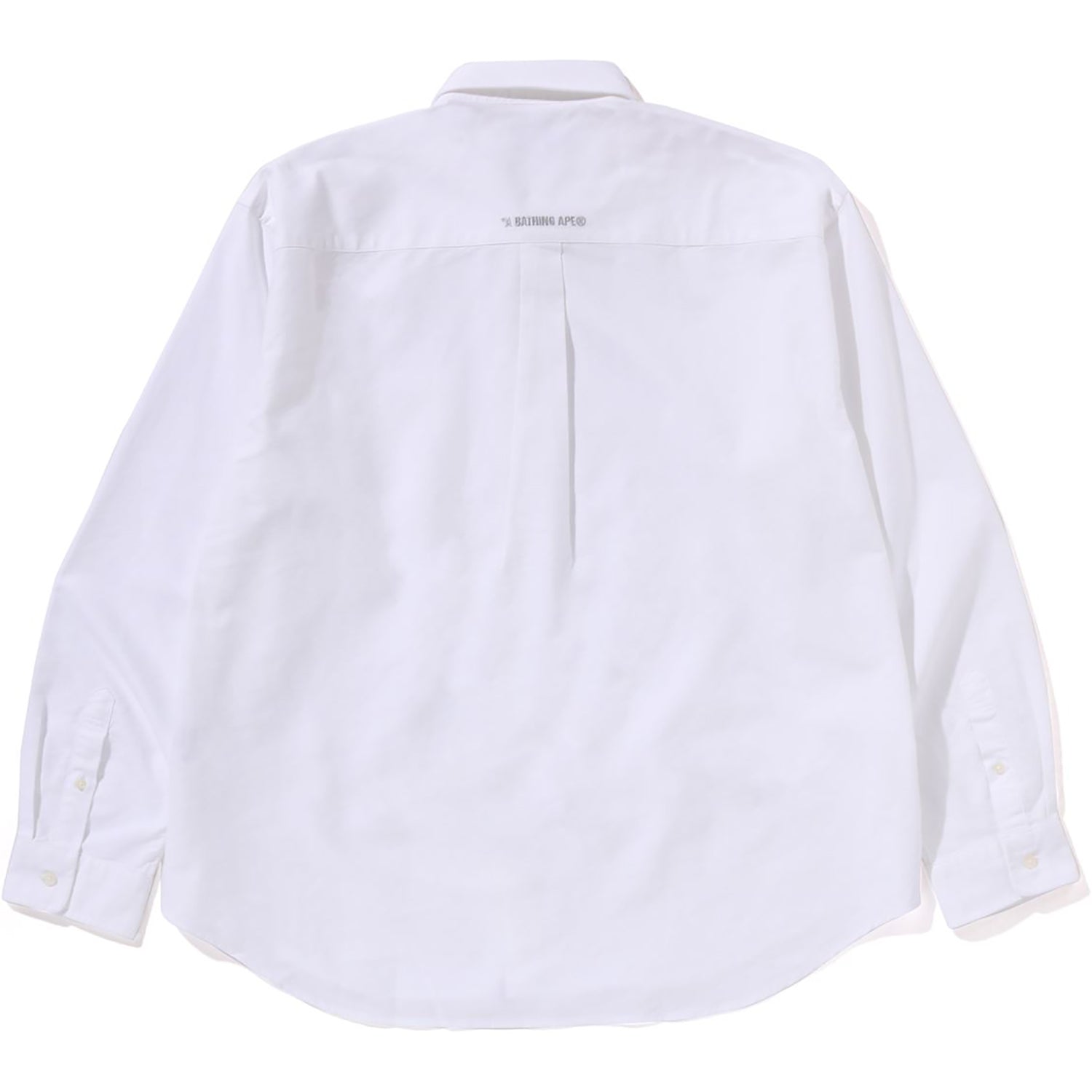 One Point Oxford Ls Shirt Mens A bathing ape – Гарантія оригінальності – вид ззаду
