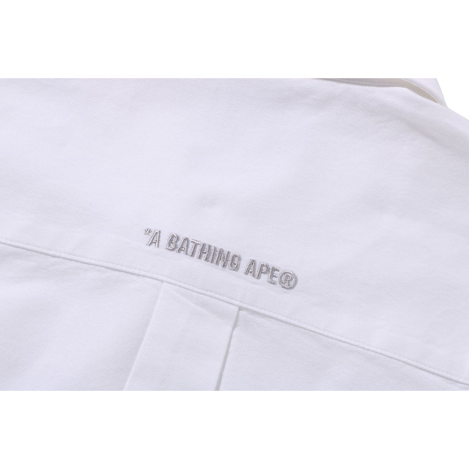 One Point Oxford Ls Shirt Mens A bathing ape – Гарантія оригінальності – збільшений вид