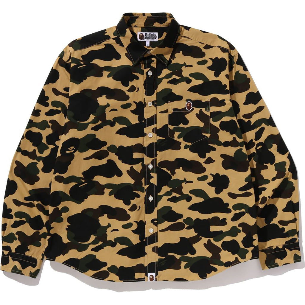 1st Camo One Point Relaxed Fit Ls Shirt Mens A bathing ape оригінал – Купити в Україні – боковий вид