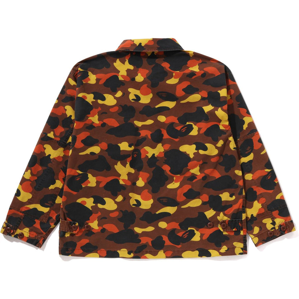 1st Camo Heavy Washed Multi Pocket Cargo Ls Shirt Mens A bathing ape оригінал – Купити в Україні – вид ззаду