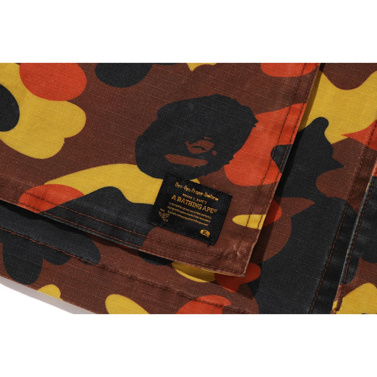 1st Camo Heavy Washed Multi Pocket Cargo Ls Shirt Mens A bathing ape оригінал – Купити в Україні – збільшений вид