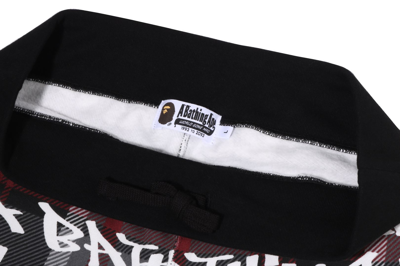 Оригінальна Graffiti Check Sweat Shorts Mens A bathing ape – детальний вид