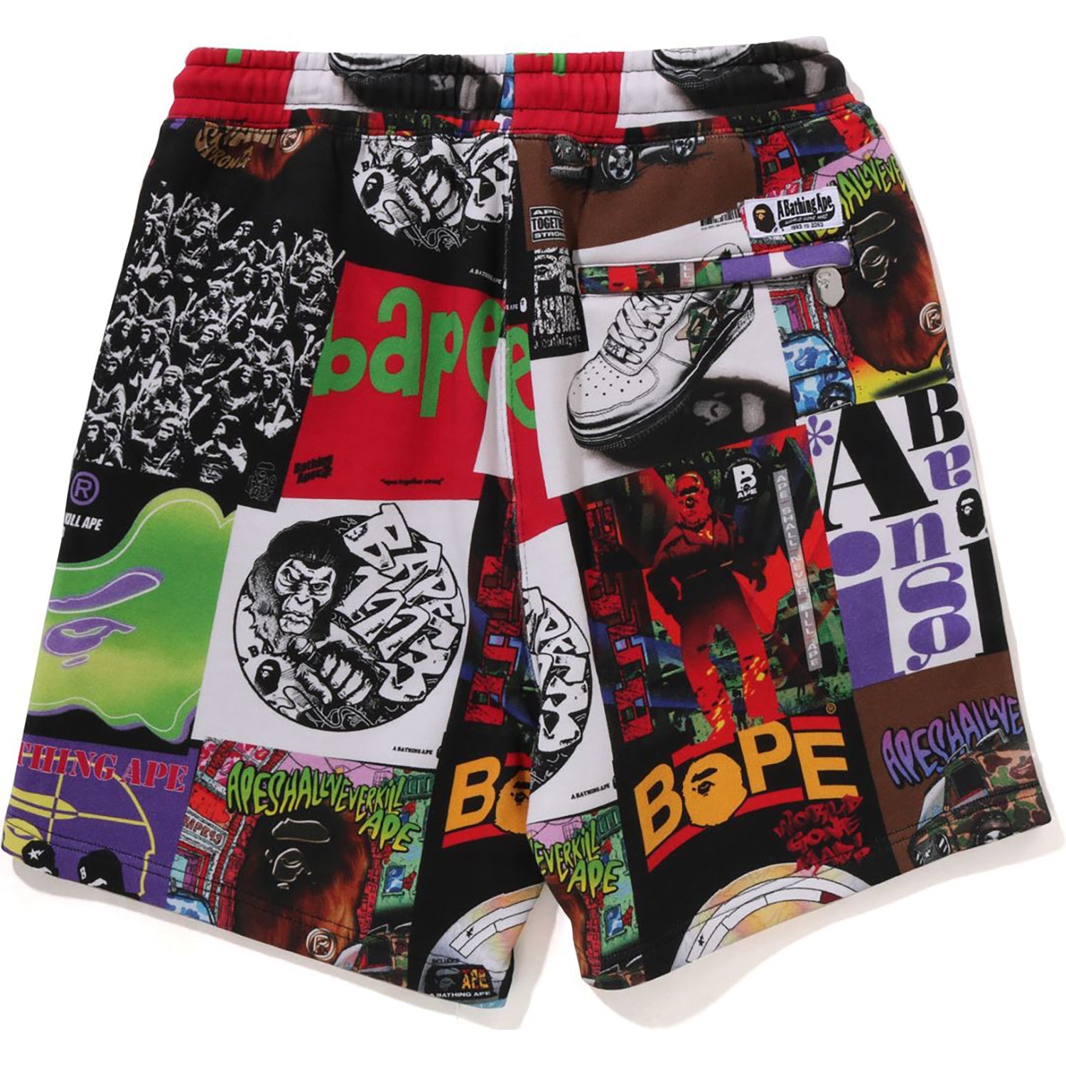 Album Monogram Sweat Shorts Mens A bathing ape оригінал – Купити в Україні – вид ззаду