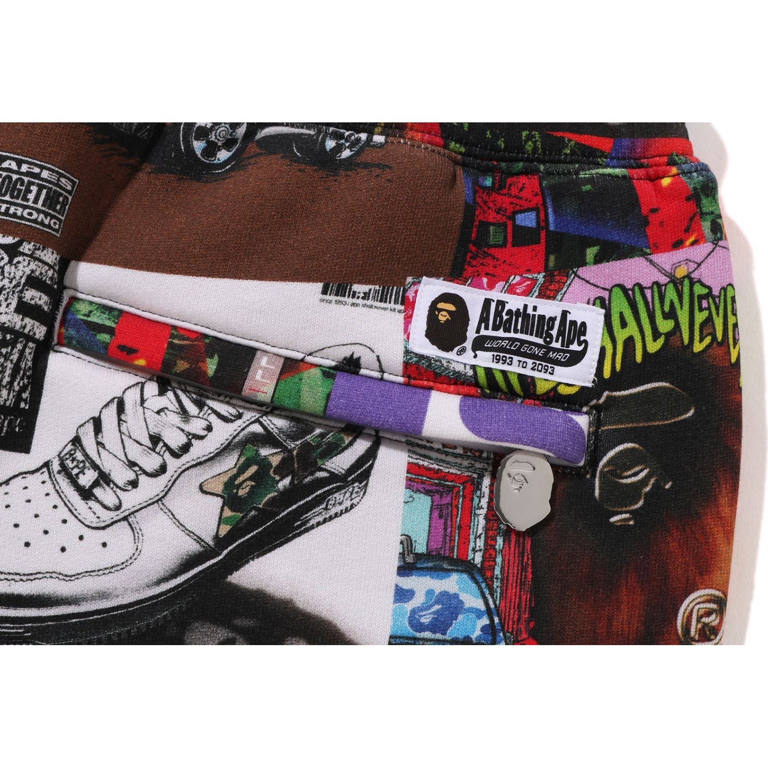 Album Monogram Sweat Shorts Mens A bathing ape оригінал – Купити в Україні – збільшений вид