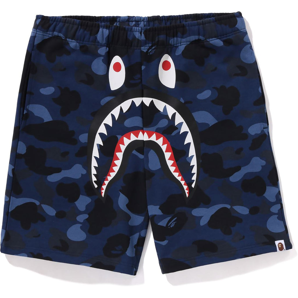 Оригінальна Color Camo Shark Sweat Shorts Mens A bathing ape – збільшений вид