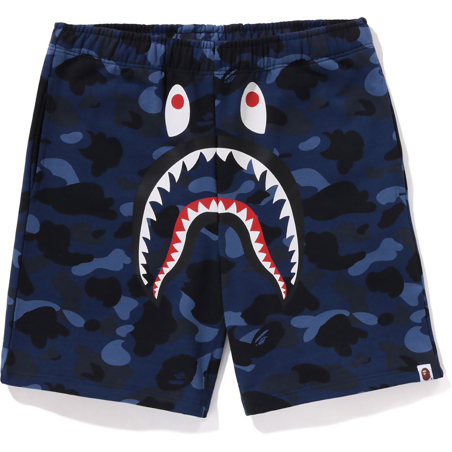 Оригінальна Color Camo Shark Sweat Shorts Mens A bathing ape – збільшений вид
