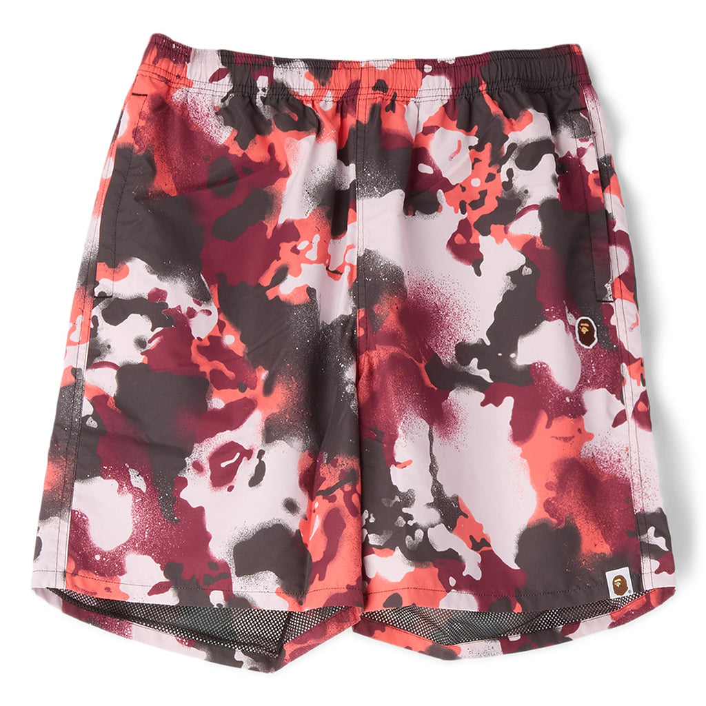 Map Camo Regular Fit Beach Shorts A bathing ape – Гарантія оригінальності – вид ззаду