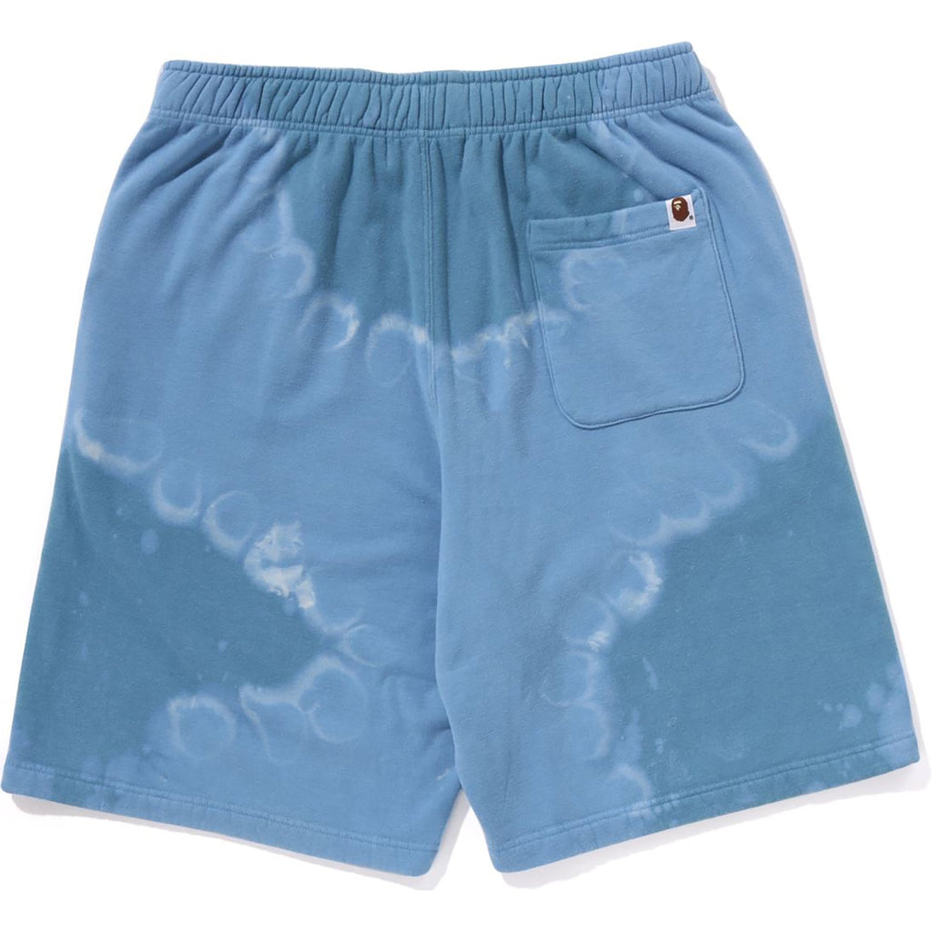 Оригінальна Hand Dye Relaxed Fit Sweat Shorts Mens A bathing ape – боковий вид
