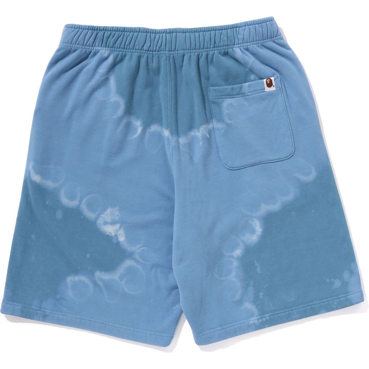 Оригінальна Hand Dye Relaxed Fit Sweat Shorts Mens A bathing ape – боковий вид
