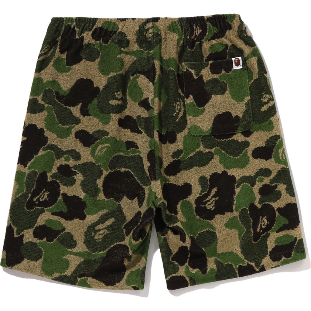 Оригінальна Abc Camo Pile One Point Sweat Shorts Mens A bathing ape – вид ззаду