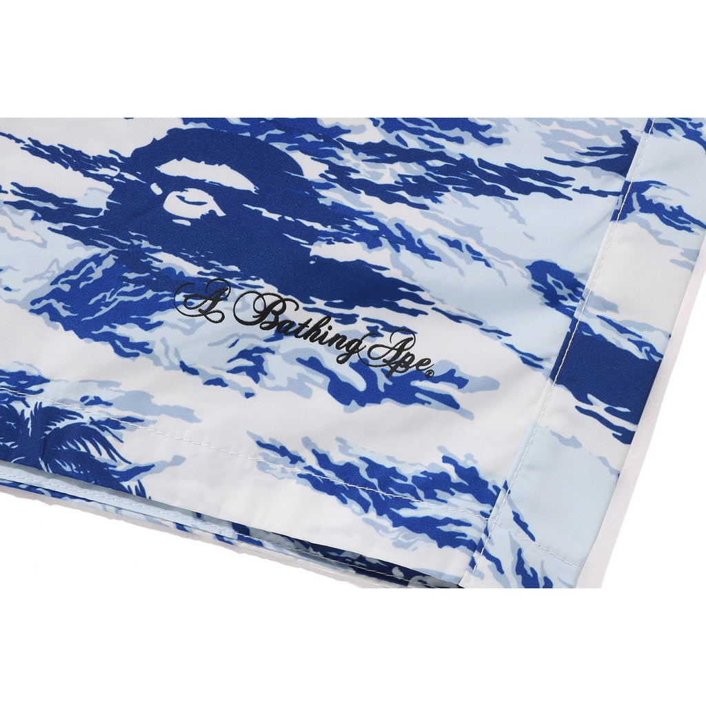 Оригінальна Palm Tree Camo Relaxed Fit Beach Shorts Mens A bathing ape – детальний вид
