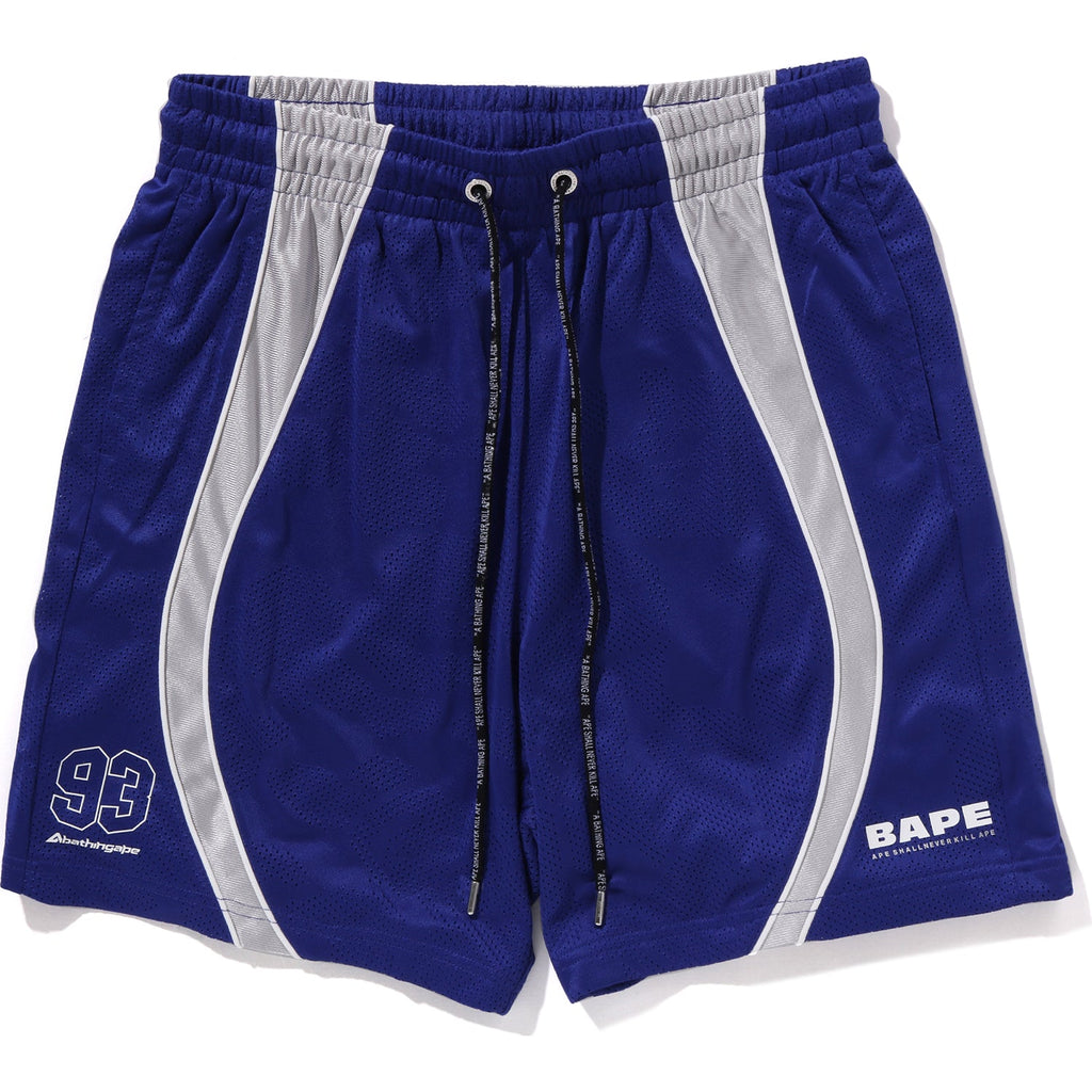 Solid Camo Jacquard Multilogo Relaxed Fit Sweat Shorts Mens A bathing ape – Гарантія оригінальності – боковий вид