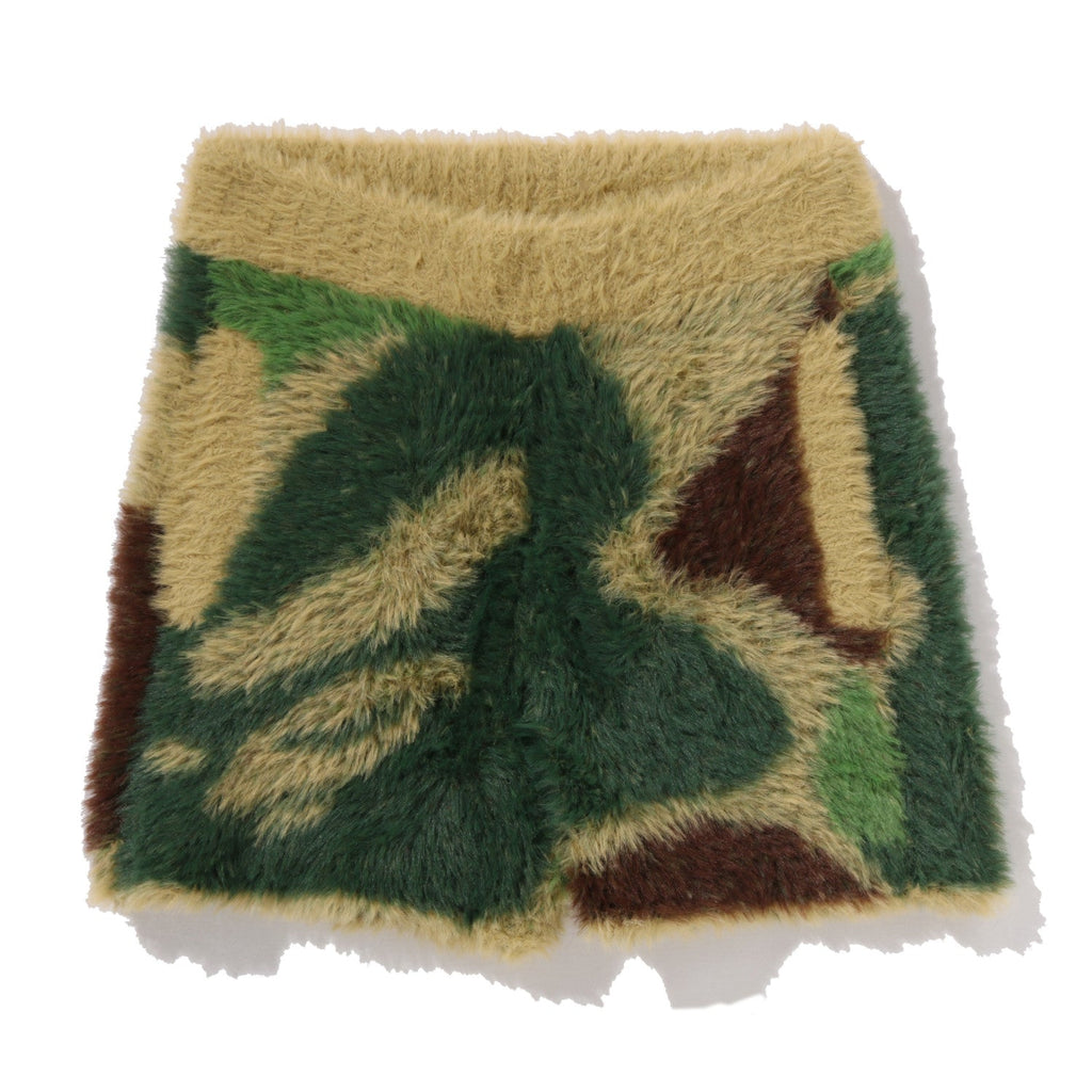 Оригінальна Abc Camo Long Fur Jacquard Shorts Ladies A bathing ape – детальний вид