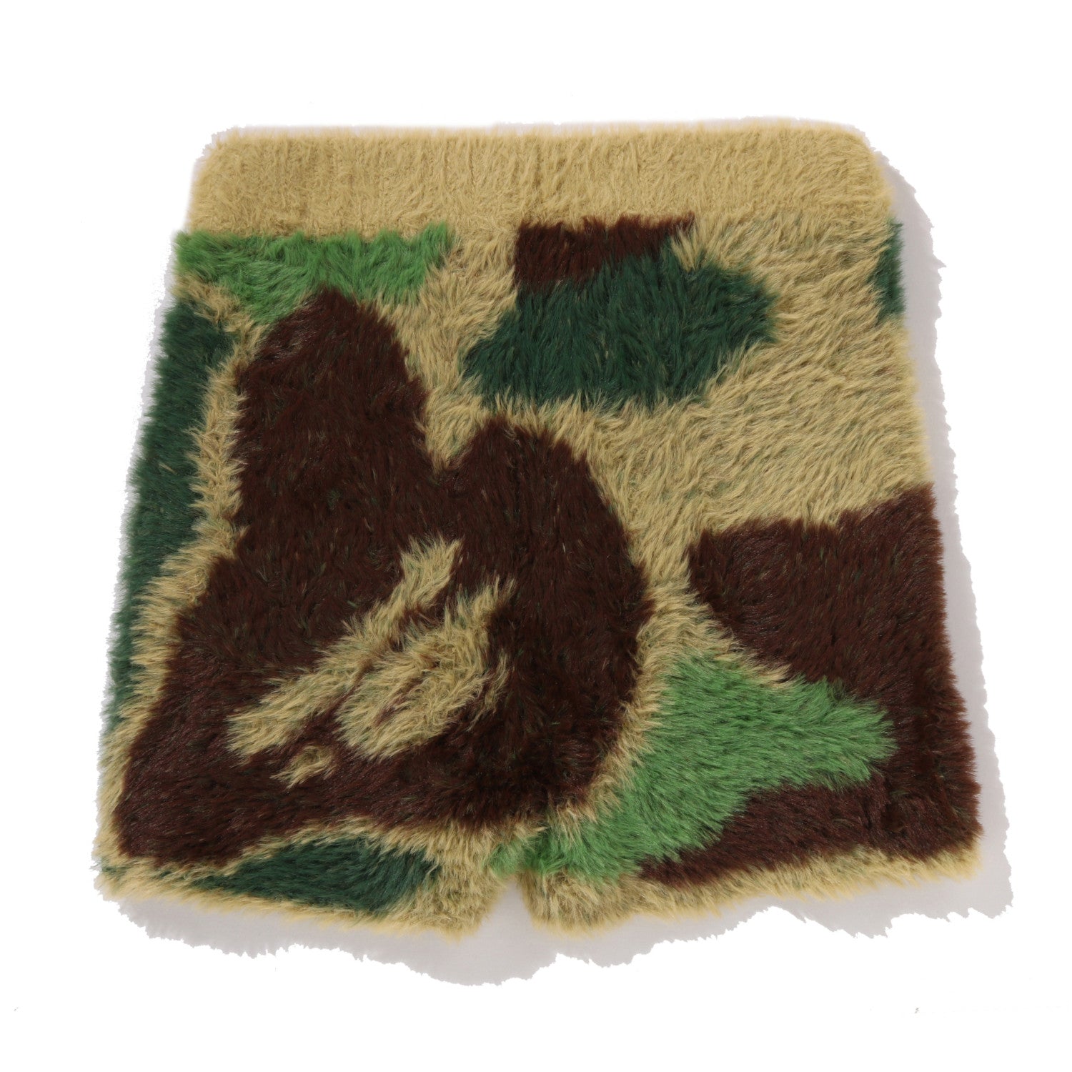 Оригінальна Abc Camo Long Fur Jacquard Shorts Ladies A bathing ape – збільшений вид