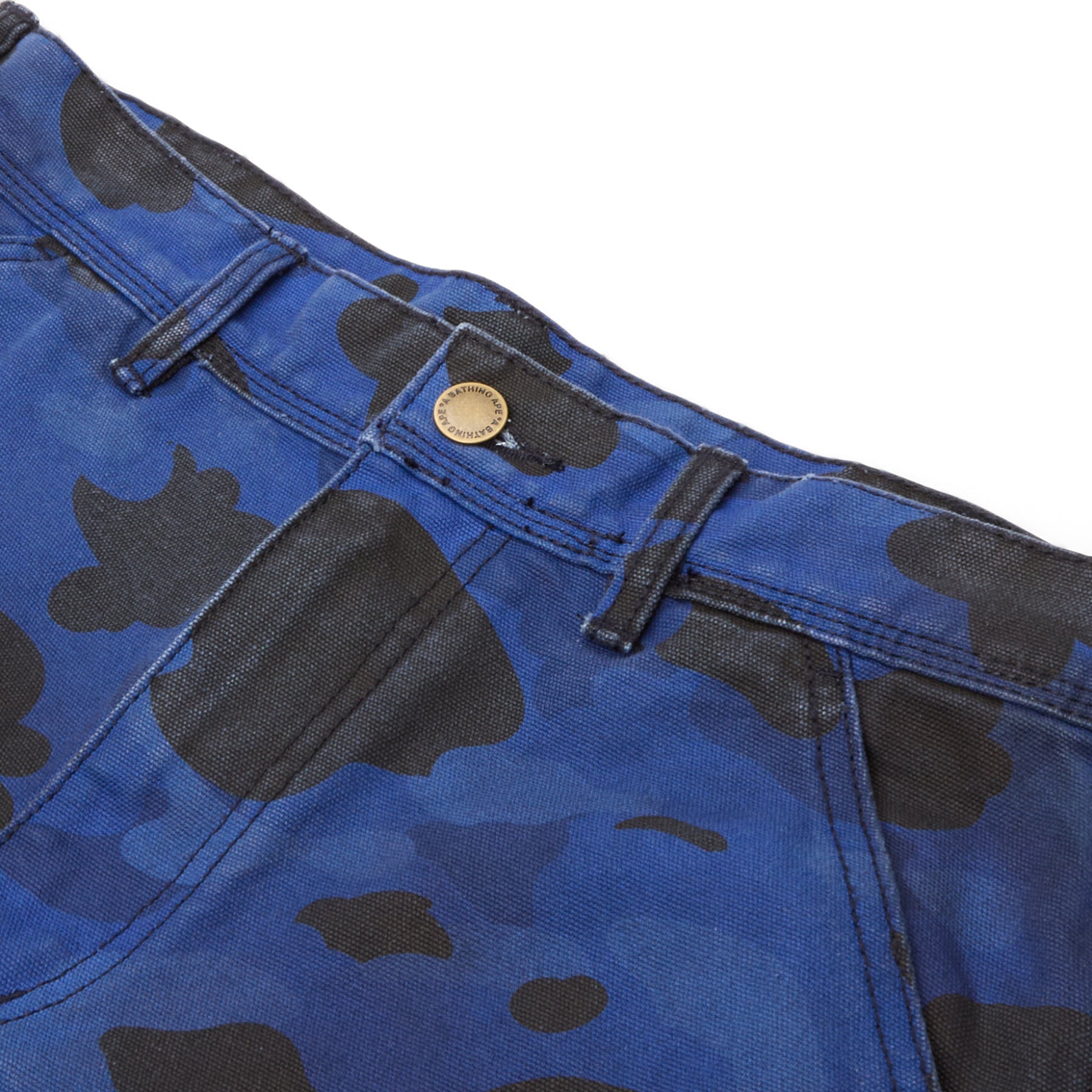 Solid 1st Camo Garment Dyed Relaxed Fit Work Shorts M A bathing ape оригінал – Купити в Україні – детальний вид