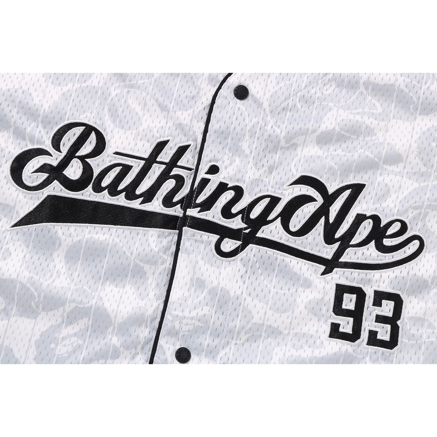 Camo Stripe Baseball Shirt Mens A bathing ape – Гарантія оригінальності – детальний вид
