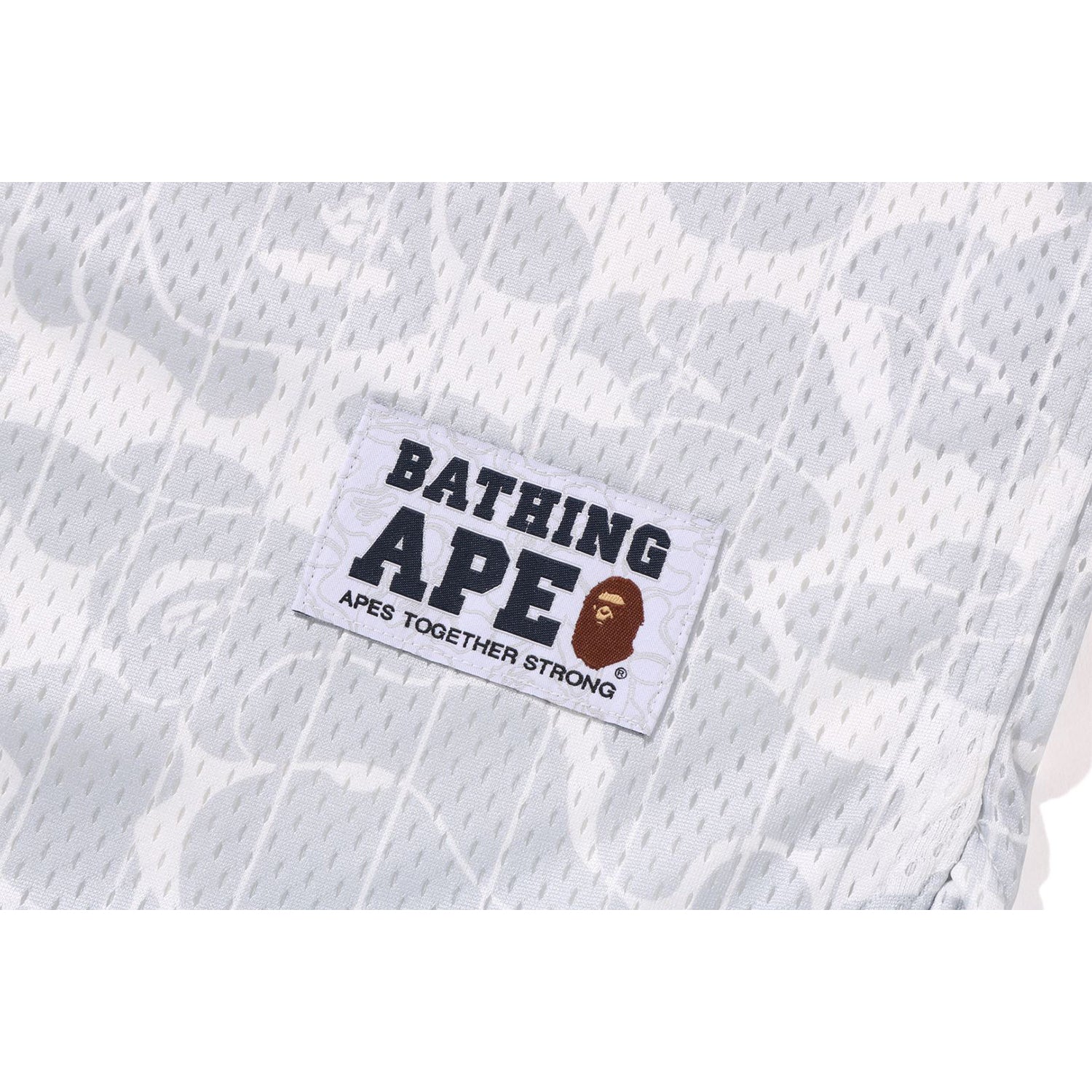 Camo Stripe Baseball Shirt Mens A bathing ape – Гарантія оригінальності – збільшений вид