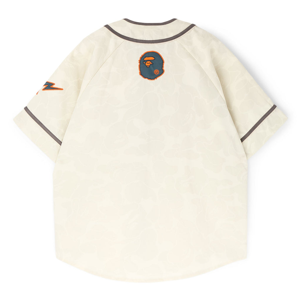Solid Camo Multi Logo Baseball Ss Shirt M A bathing ape – Гарантія оригінальності – вид ззаду