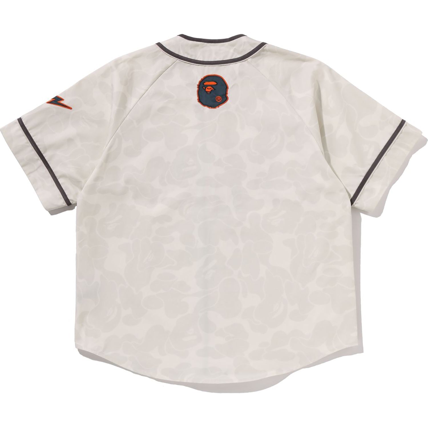 Solid Camo Multi Logo Baseball Ss Shirt Mens A bathing ape – Гарантія оригінальності – вид ззаду