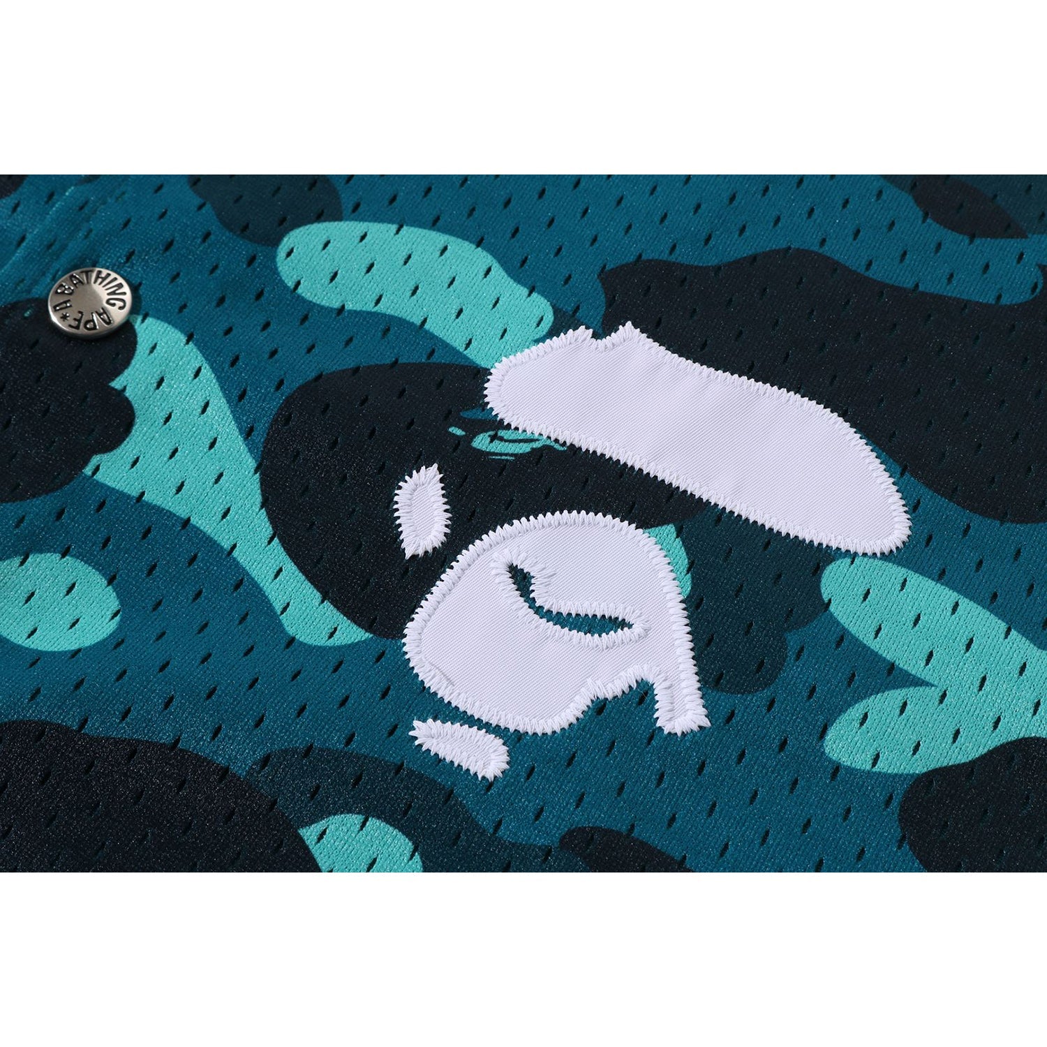 Оригінальна Color Camo Warm Up Ss Shirt Mens A bathing ape – детальний вид
