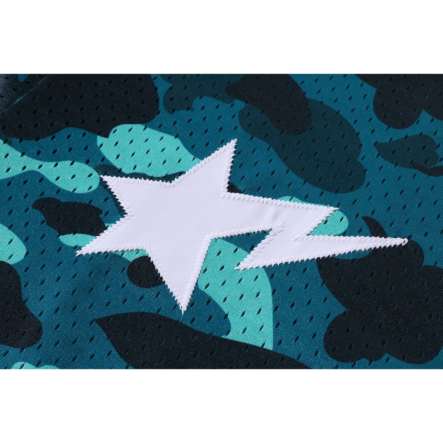 Оригінальна Color Camo Warm Up Ss Shirt Mens A bathing ape – збільшений вид