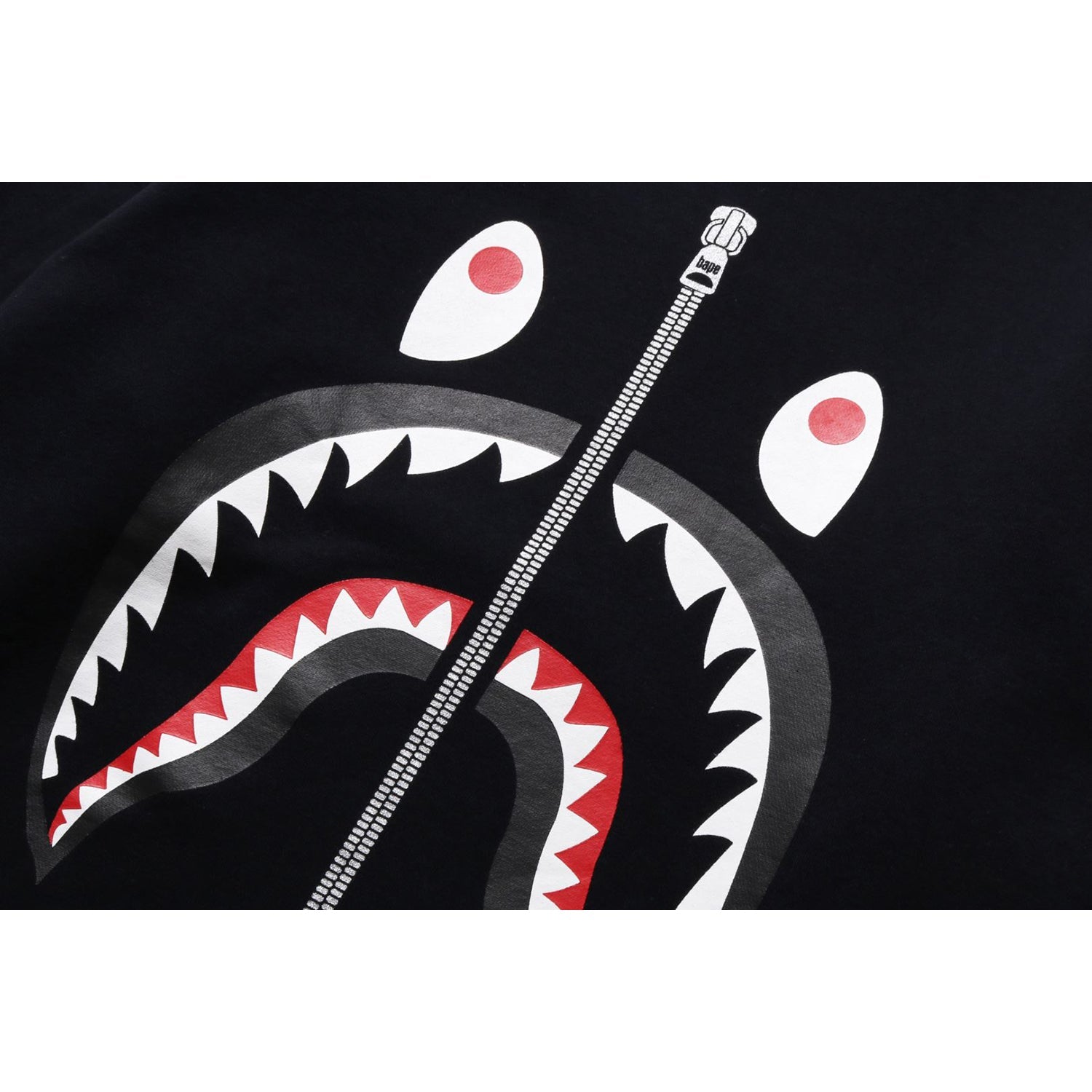 Mens Shark Crewneck Sweatshirt A bathing ape – Гарантія оригінальності – детальний вид