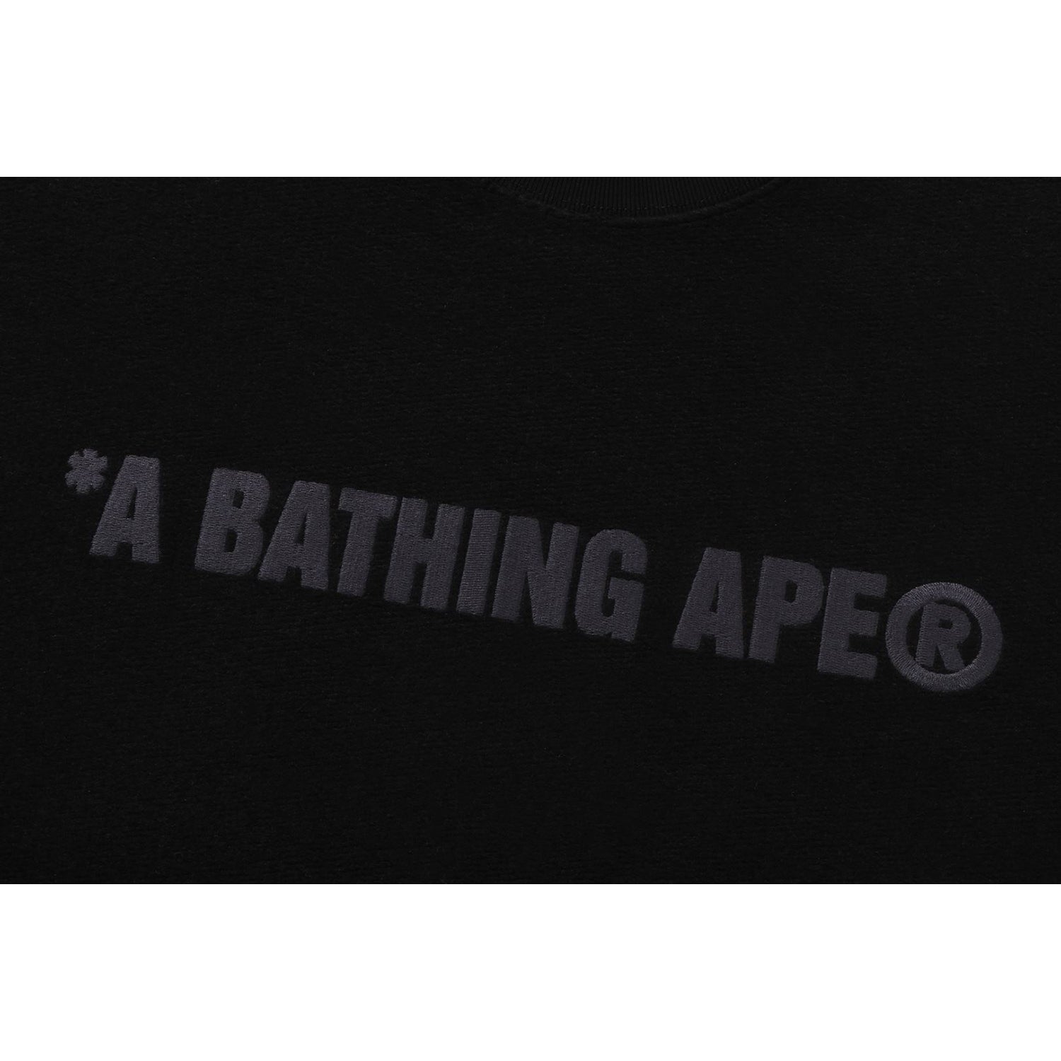 Bathing Ape Logo Relaxed Fit Crewneck Sweatshirt Mens A bathing ape оригінал – Купити в Україні – детальний вид