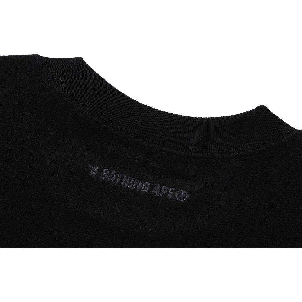 Bathing Ape Logo Relaxed Fit Crewneck Sweatshirt Mens A bathing ape оригінал – Купити в Україні – збільшений вид