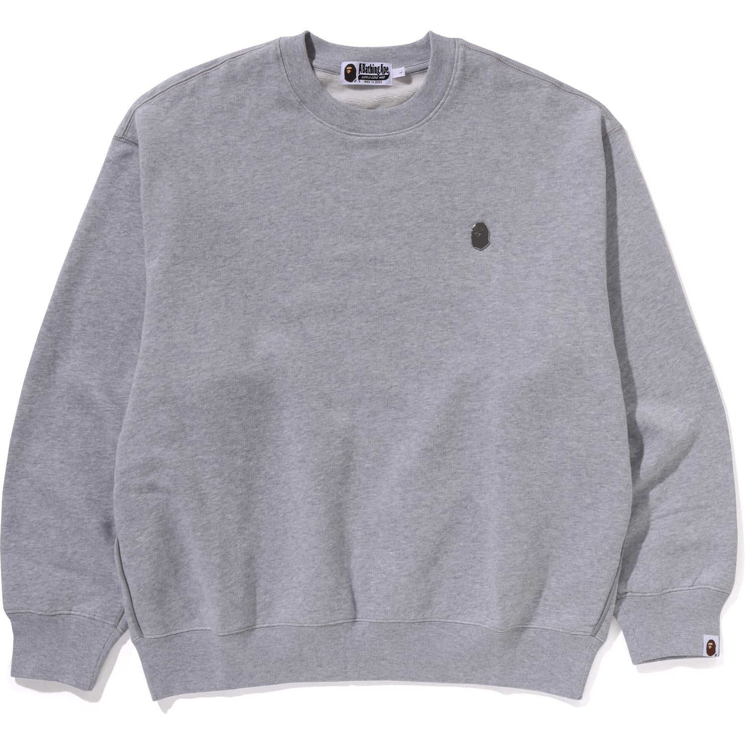 One Point Relaxed Fit Crewneck Sweatshirt Mens A bathing ape – Гарантія оригінальності – збільшений вид