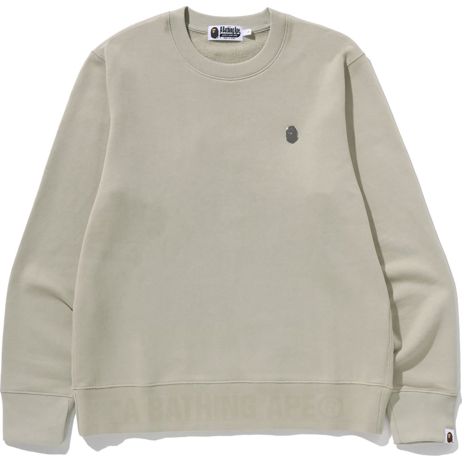 Оригінальна One Point Crewneck Sweatshirt Mens A bathing ape – боковий вид