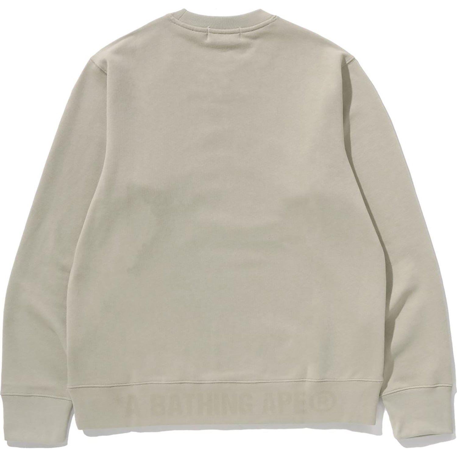 Оригінальна One Point Crewneck Sweatshirt Mens A bathing ape – вид ззаду