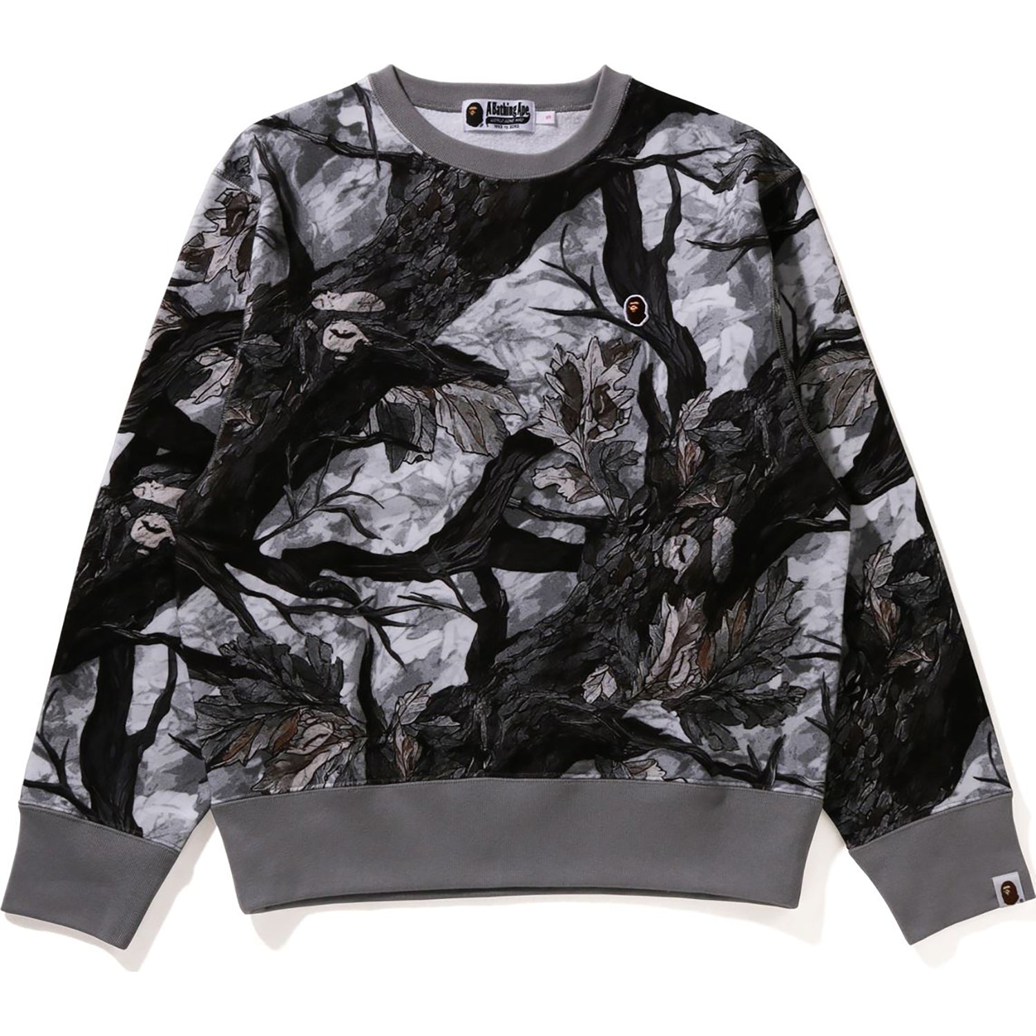 Tree Edge Camo Crewneck Sweatshirt Ladies A bathing ape – Гарантія оригінальності – збільшений вид